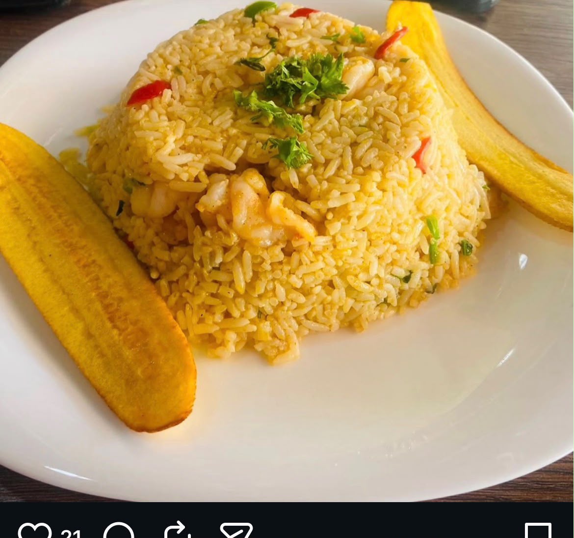 Arroz con camarón