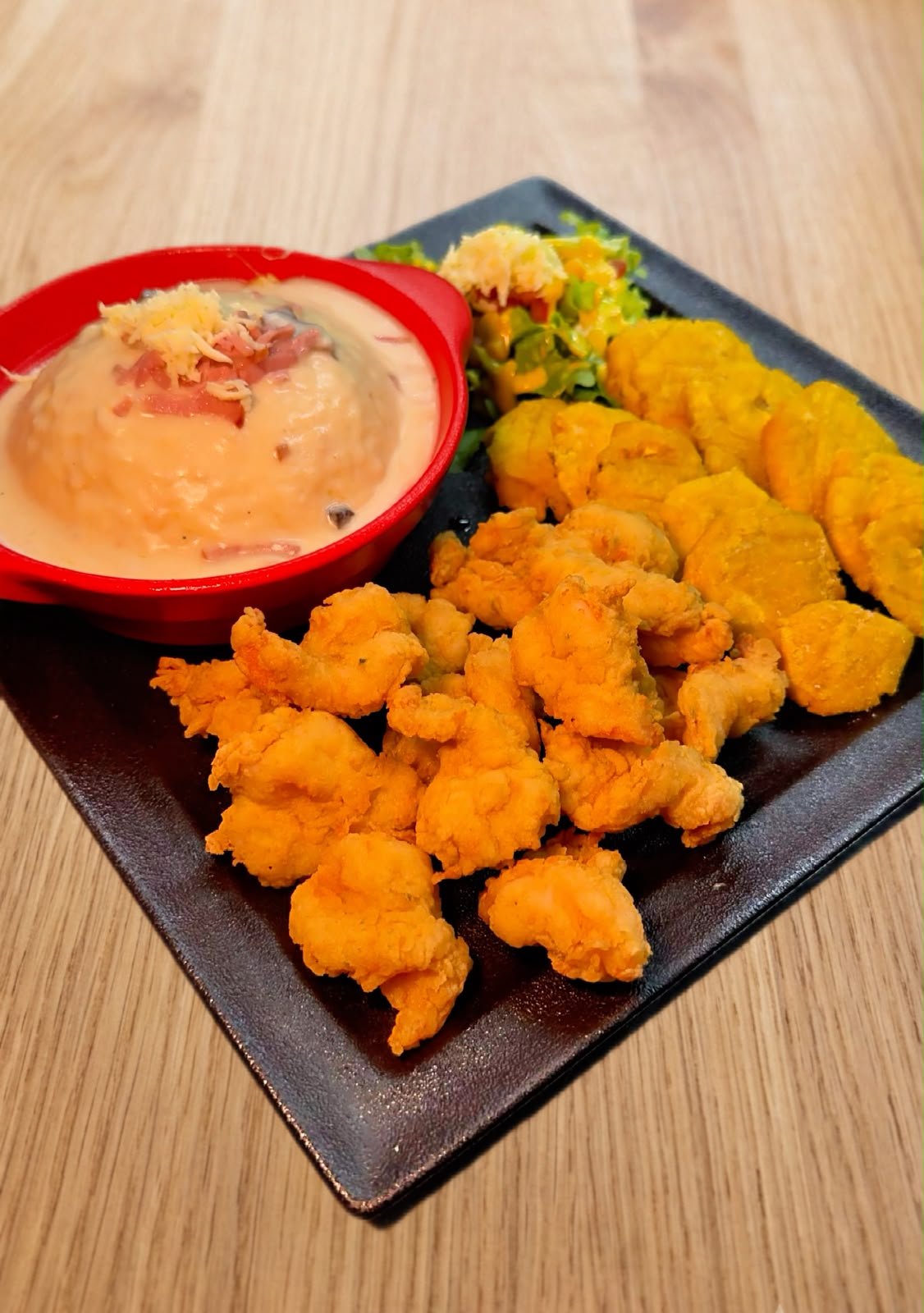 Camarones apanados
